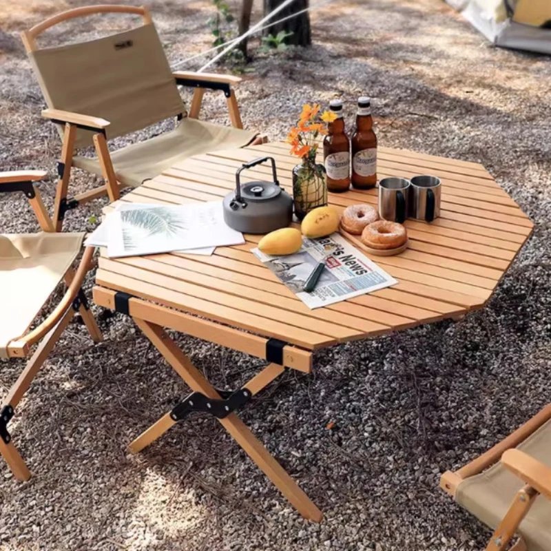 

Folding Ground Outdoor Table Patio Nordic Dining Garden Outdoor Table Portable Balcony Salon De Jardin Exterieure Furniture