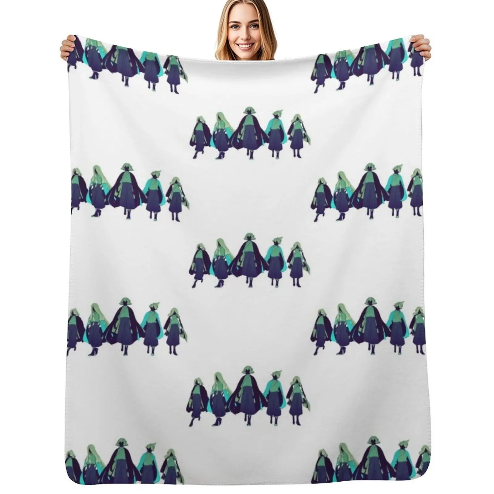 Sky Cotl Throw Blanket Soft Breathable Blanket for Night Sleeping