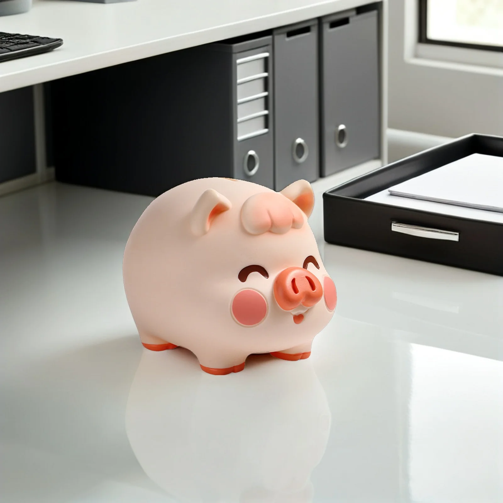 

Shatterproof Piggy Bank for Kids Vinyl Money Saving Jar Cute Animal Design Encourages Healthy Saving Habits for Boys Girls