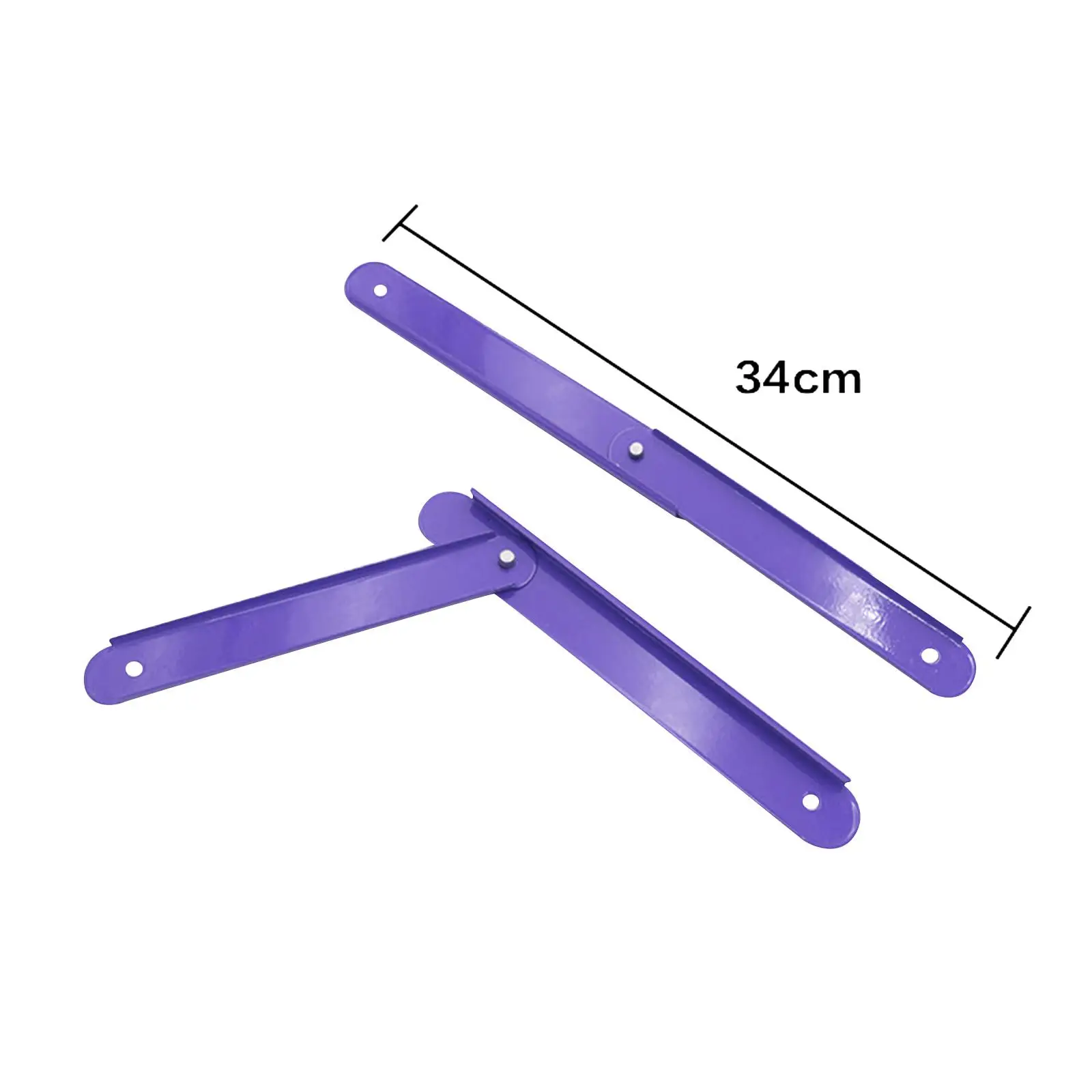 shawwille 2x Folding Step Ladder Hinge Attachment Stepladders Tie Rod