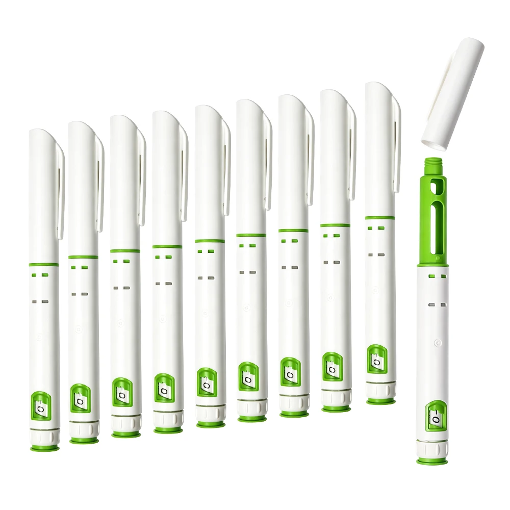 5/10Pack 2.5mg/5mg/7.5mg/10mg Dose-adjustable Plastic Injection Disposable Injection Pen for Safe Body Care Beauty Pen Magic Pen
