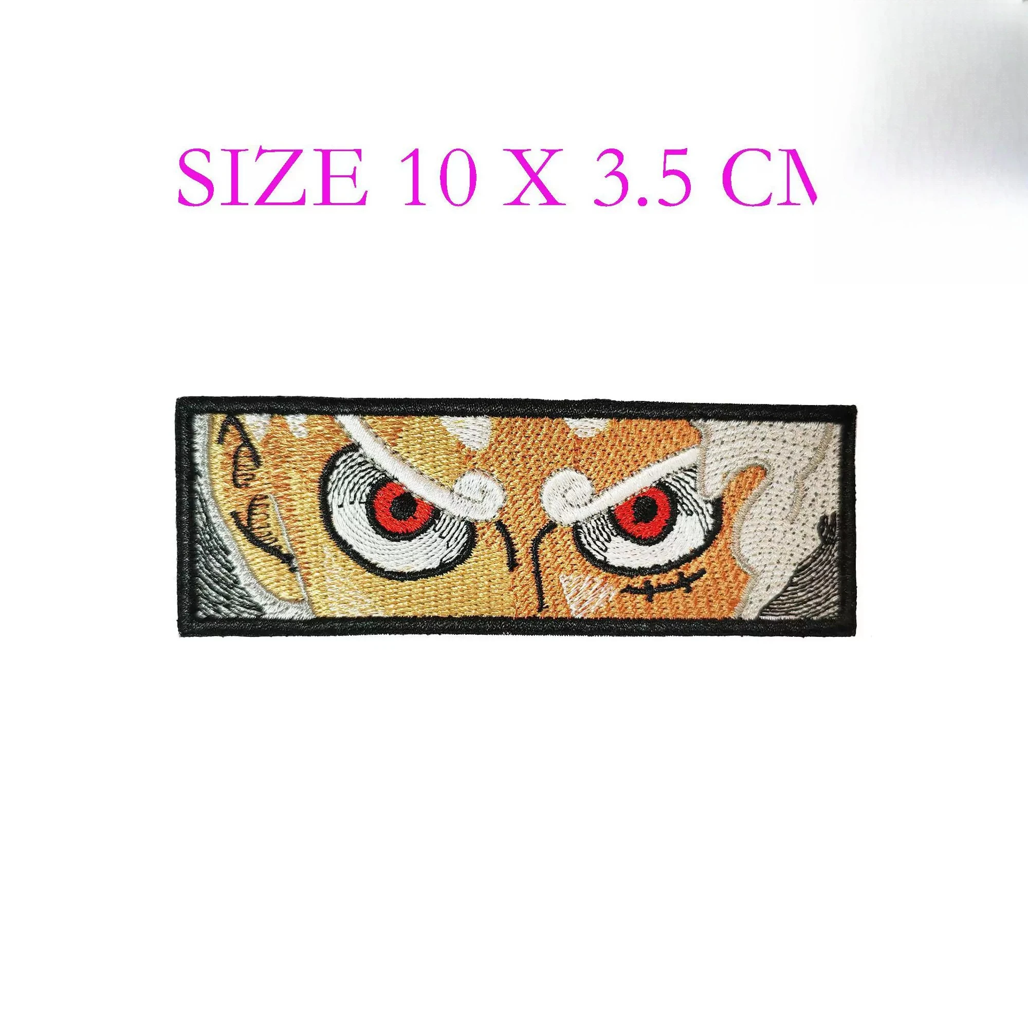 One Piece Zoro Luffy bestickter Aufnäher, süß, modisch, personalisiert, kreativ, Cartoon, Kawaii, Geschenk zum Geburtstag für Freunde – Detail 3