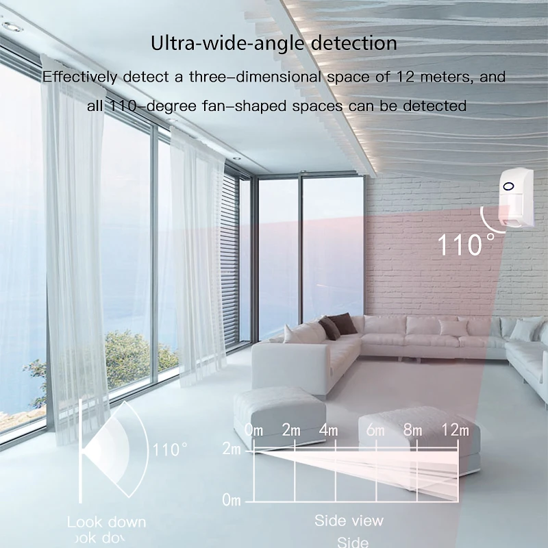 433MHz Bewegungs sensor drahtlos 25kg Haustier detektor Tier-Infrarot-Pir-Detektoren für unser Hauss icherheit salarm system