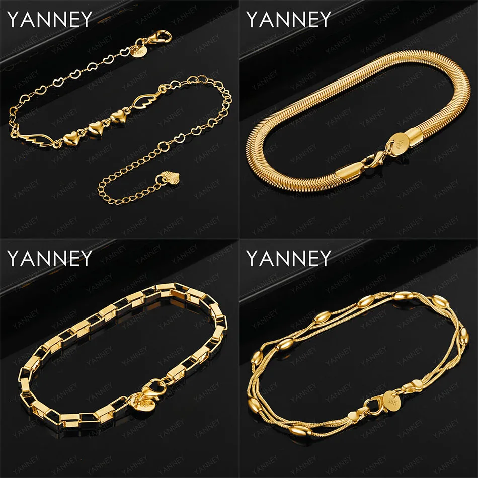 

Luxury 925 Sterling Silver 18K Gold Delicate Square Geometric Bracelet Women's Gift Accessory Fashion Party Jewelry