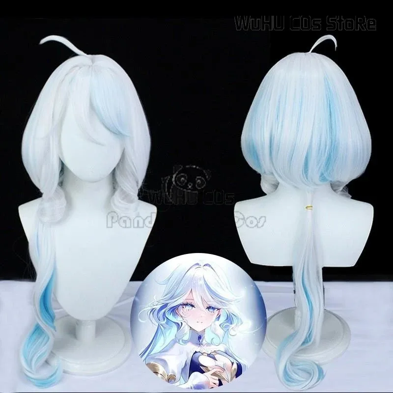 Focalors disfraz juego Genshin Impact Fontaine Dios de la justicia Furina peluca Cosplay conjunto completo mujeres trajes de Halloween; 3, k8't,