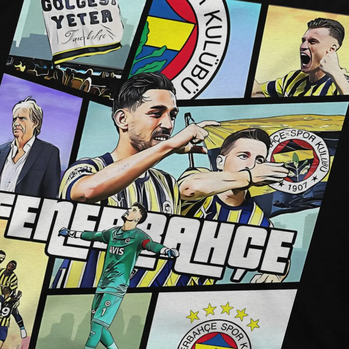 Fenerbahce Unique TShirt G-Galatasaray Leisure T Shirt Newest Stuff For Men Women