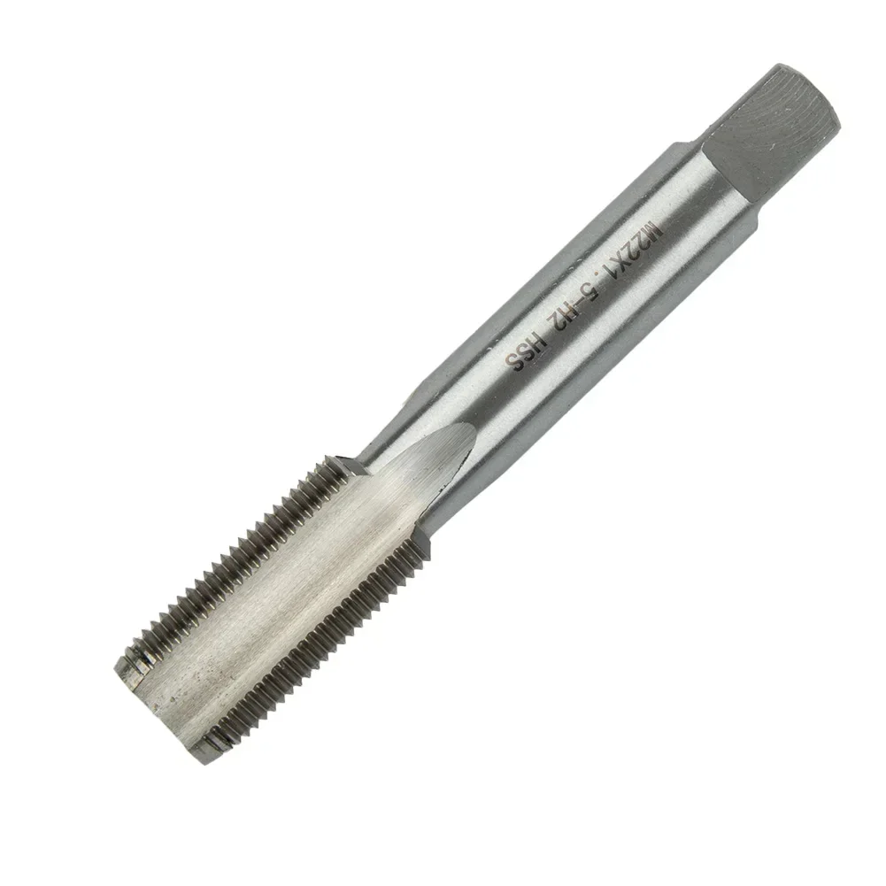 

HSS Metric Right Hand Tap And Die Set M22*1.5mm Right-handed Threads Metric Tap Die Drill Bit Machine Compound Tap Metalworking