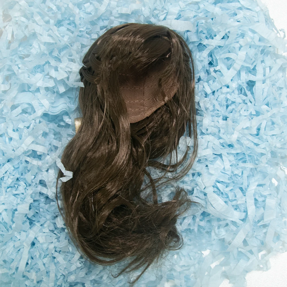 

1/6BJD wig milk silk soft fake hair bangs long hair bow wavy curly short hair for SD DD yosd doll wig doll accessories