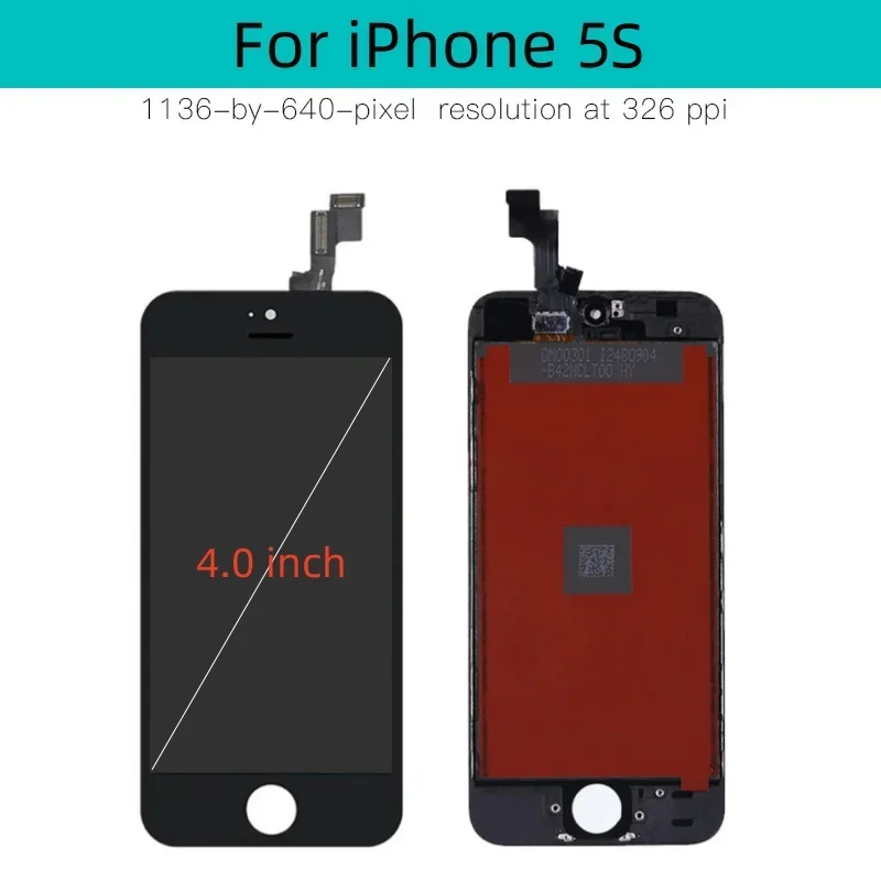 LCD Display for iPhone 5S LCD iPhone Screen Replacement 100% Test High Quality Screen Display iPhone 5S