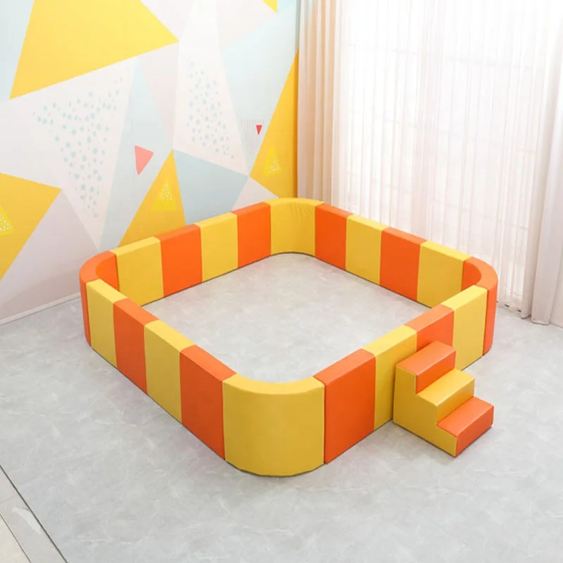 Indoor Playground Set for Kids with Ball Pool and Soft Sand Pit - Safe and Educational Play Areapromote sales