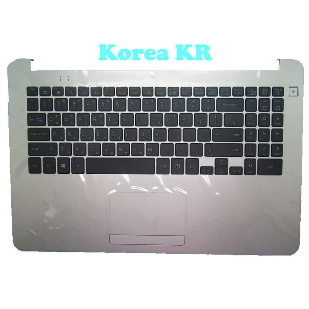 Laptop PalmRest&Keyboard 15U340 15U340-E 15U340-L 15UD340 For LG MBN63346801 With Touchpad Korean KR New