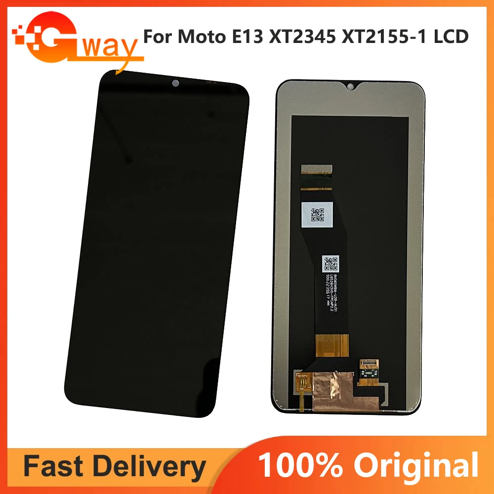 

6.5" Original For Motorola Moto E13 XT2345 LCD XT2155-1 Display Touch Screen Digiziter Assembly Replacement 100% Tested