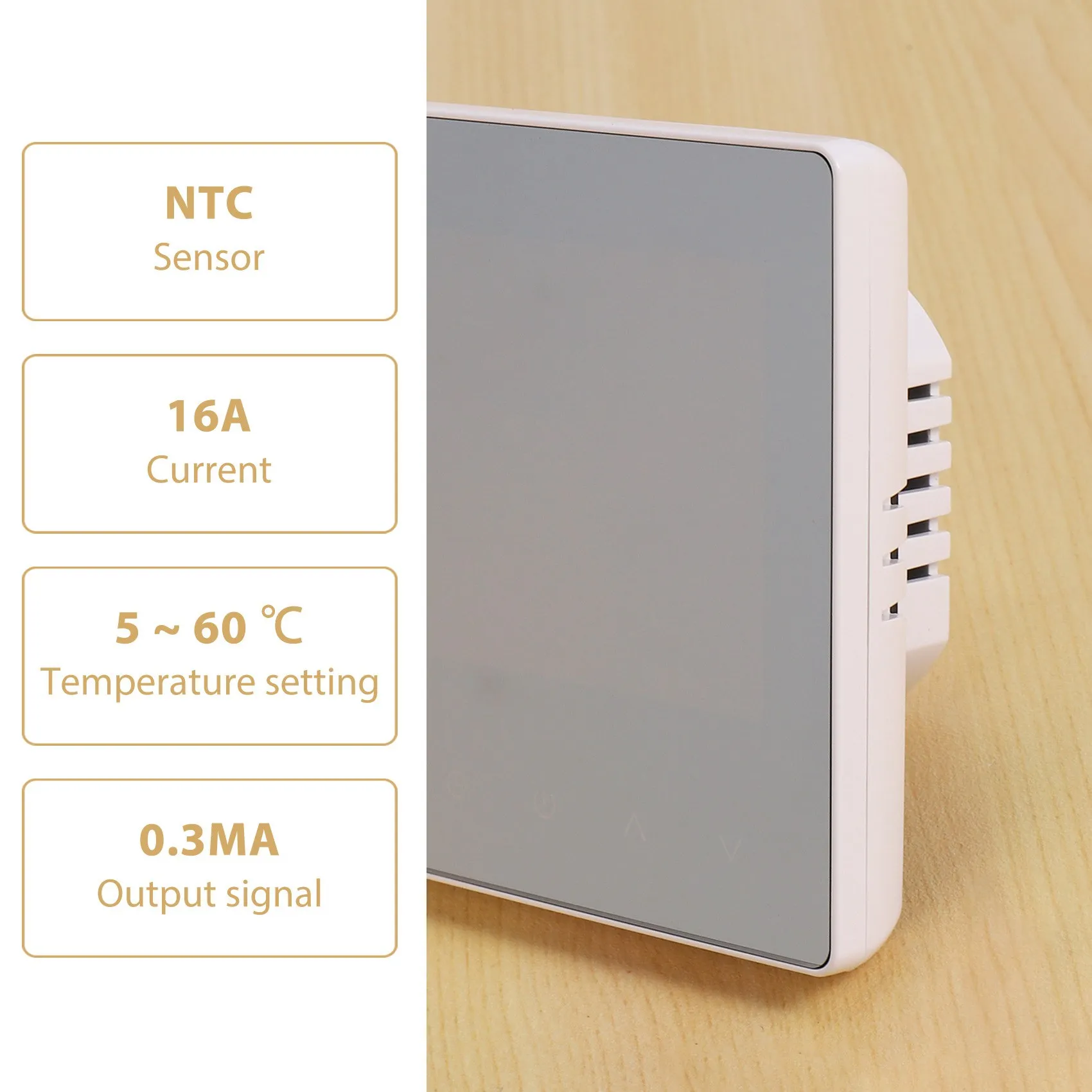 ME81H واي فاي منظم حرارة ذكي التدفئة الأرضية الكهربائية الغاز المرجل درجة الحرارة تحكم عن بعد لجوجل هوم ل اليكسا