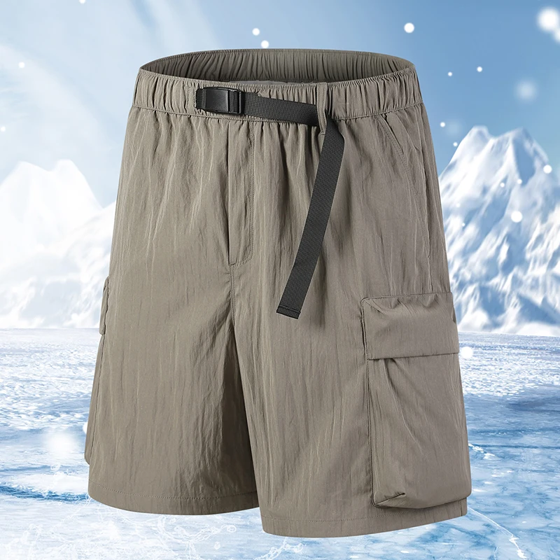2026 Summer Style Workwear Shorts Quick-Drying, Sporty, Fashionable Running and Leisure Pants Men's Loose and Breathable Shorts