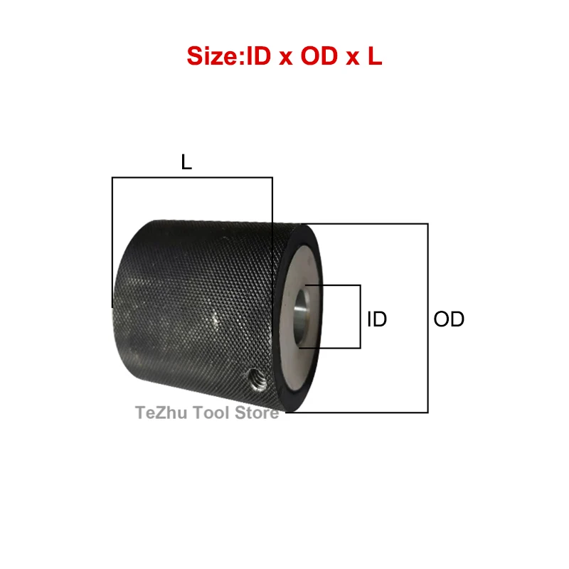1Pc Iron Wheel Rolling Flower Mesh Wire Feeding Aluminum Core With Iron Roller Guide Wheel Active Wheel