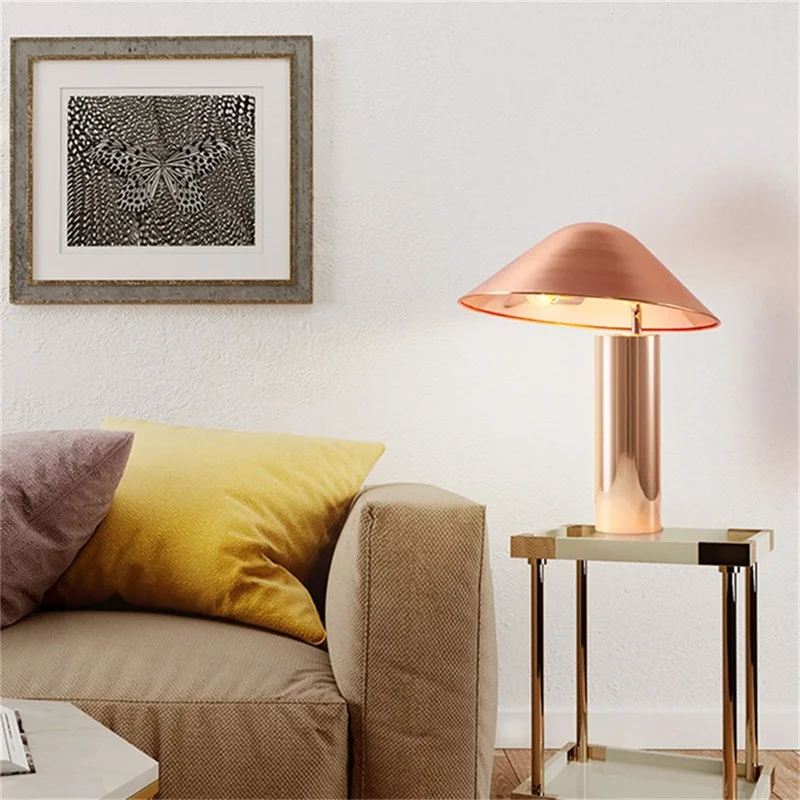 TYLA Modern Creative Table Lamp Simple Mushroom Design Desk Light Decorative for Home Living Room