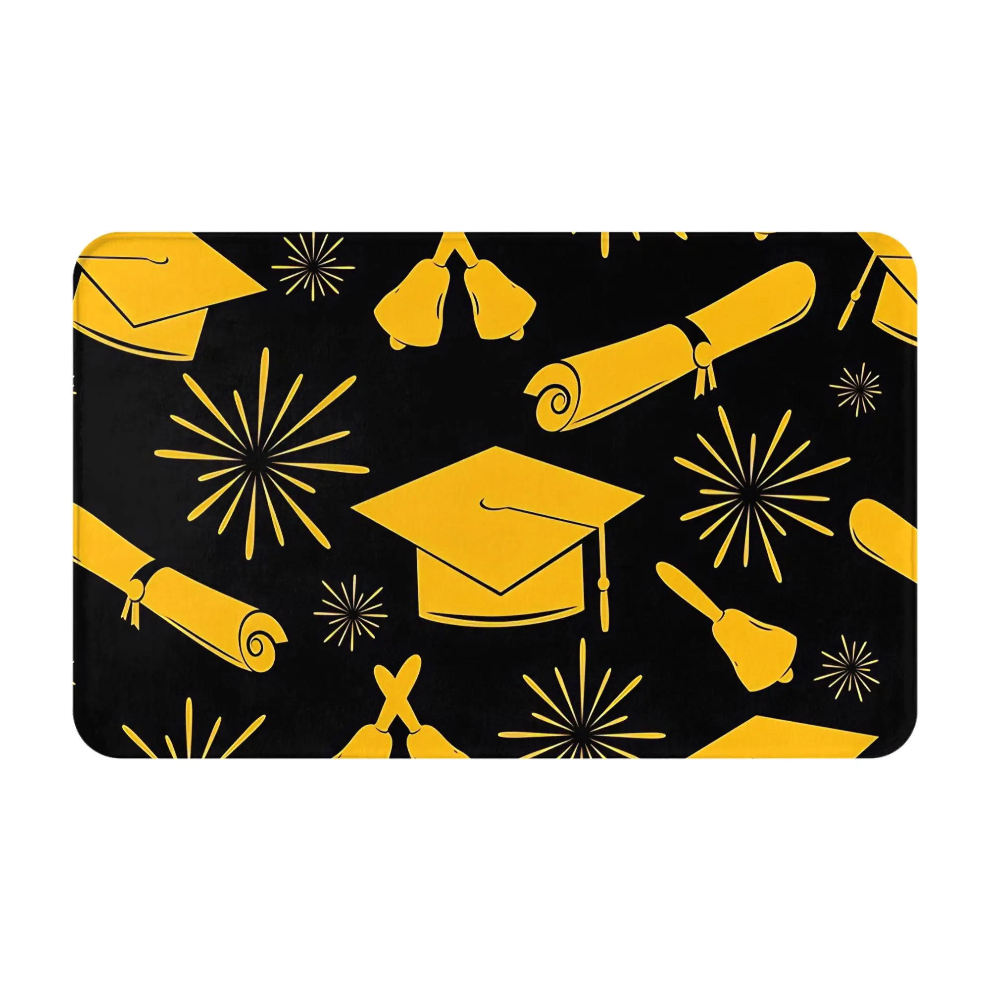 Cute Student Graduation Themed Decorations Bathroom Mat class of 2026 Doormat Living Room Carpet Balcony Rug Home Decor