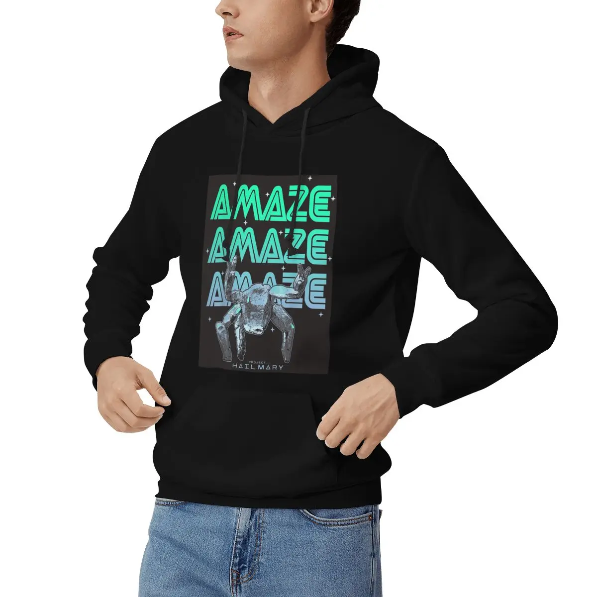 Movie Project Hail Mary Hoodies Men's Women Casual Pullover Sweatshirts Fashion Long Sleeve Clothing Autumn Winter