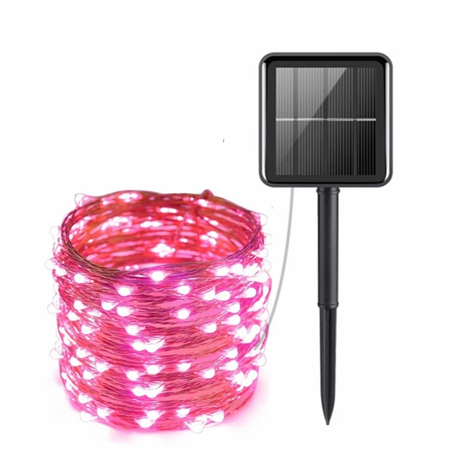 OKAL RED EAST LED Solar Lichterkette 7