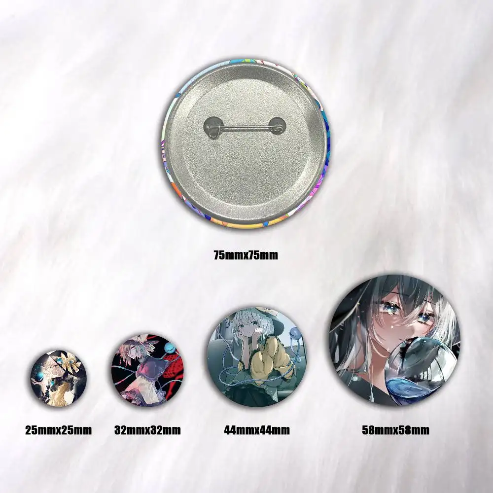 Koishi Komeiji   Anime round badges, brooches, clothing accessories, birthday gifts, anime conventions
