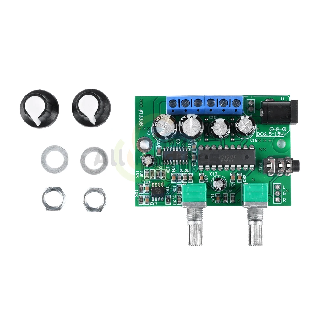 High Fidelity Class D Digital Amplifier Module 2.1 Three-channel Subwoofer Miniature Micro Amplifier Board 6W+6W+25W