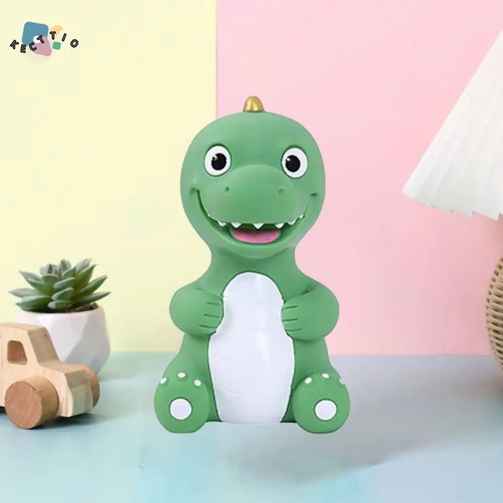 

Anti-fall Cute Dinosaur Piggy Bank Handmade Waterproof Animal Saving Bank Large Capacity Cartoon Saving Jar Bitrthday Gift