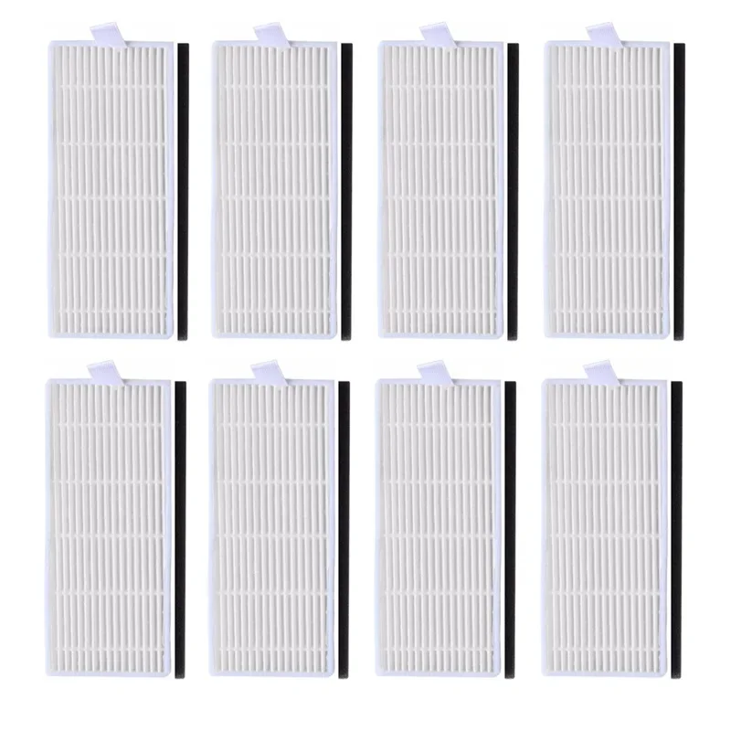 Bộ 8 Robot Hút Bụi HEPA Lọc Dùng Với Amibot Tinh Thần H20 Robot Máy Hút Bụi Lọc Các Bộ Phận Thay Thế