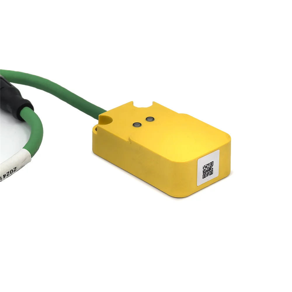 FineJoin D1338T Industrial  RFID Reader 13.56MHz ISO15693 Modbus TCP/IP67 M12 RJ45 PoE Embedded Mount for MES
