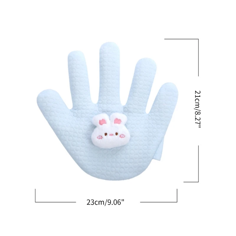 77HD 24x23cm anti-schrikcomfortpalm voor pasgeborenen Babyschrikpreventie kalmeert handpalm