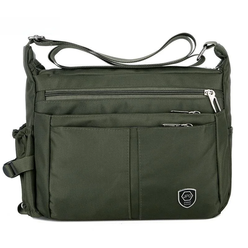 

2024 Autumn New Men's Ox Cloth Canvas Crossbody Bag Waterproof Large Capaci Slanting oulder Bag Skateboard Sun Protec...