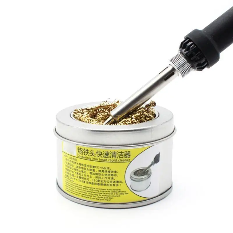 

A2BE Splering Iron для головы быстро чистящий стальный шар с металлом для для