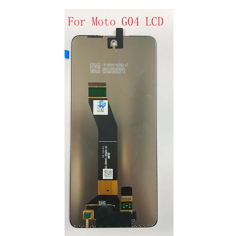 Pantalla LCD de 6,56 pulgadas For Motorola Moto G04 XT2421-2, montaje de digitalizador con Panel táctil, con marco, for Moto G24