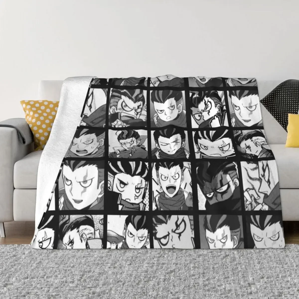 

Gundham Manga Collection Throw Blanket For Baby Flannel Fabric Bed covers Blankets