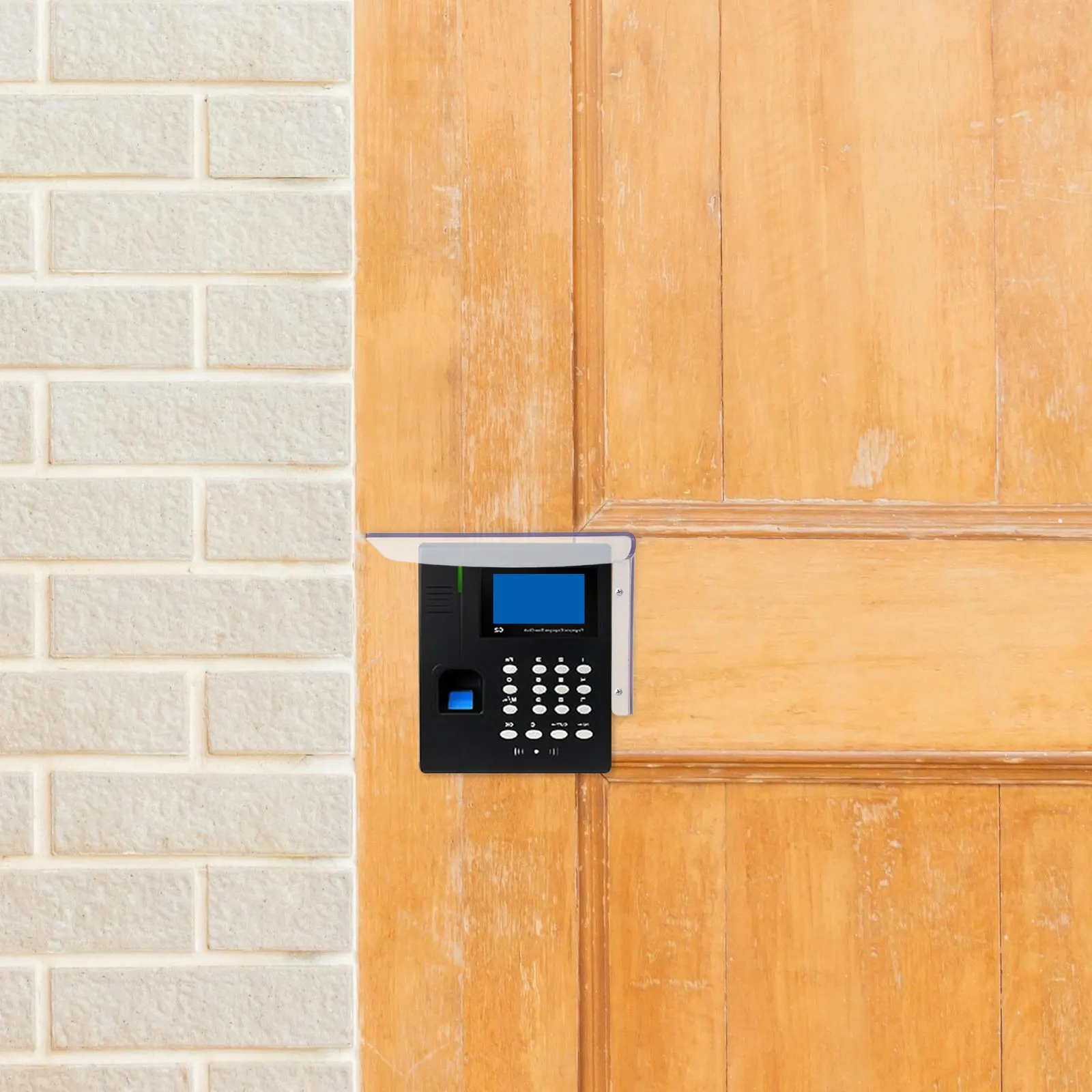 Door Lock Rain Cover Outdoor Weatherproof Plastic Protector Clear Keypad Shield Access Control Protective Shell for Electric