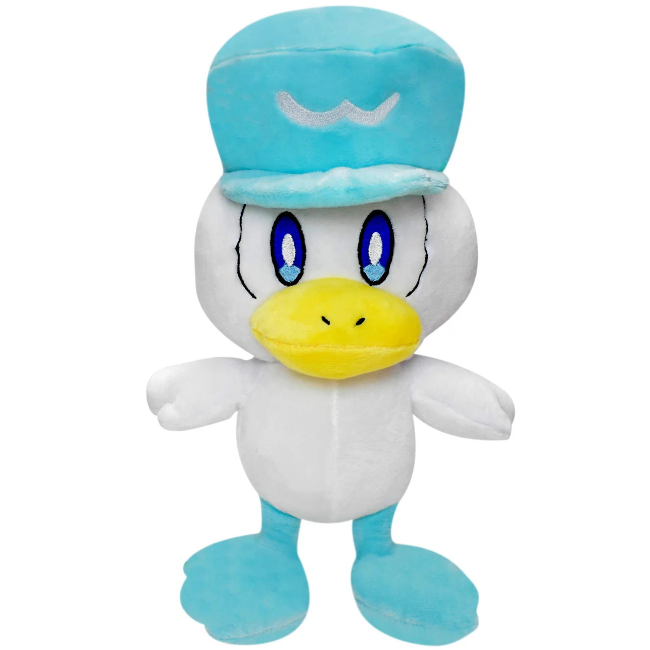 TAKARA TOMY Pokemon Quaxly Duck 11.5 inches Plush Toy , Pokémon Scarlet and Violet Cartoon Game Stuffed Animal Teddy Doll