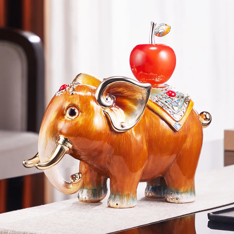 

Elephant ornament living room entrance office decoration handicrafts moving greenhouse housewarming new home gift