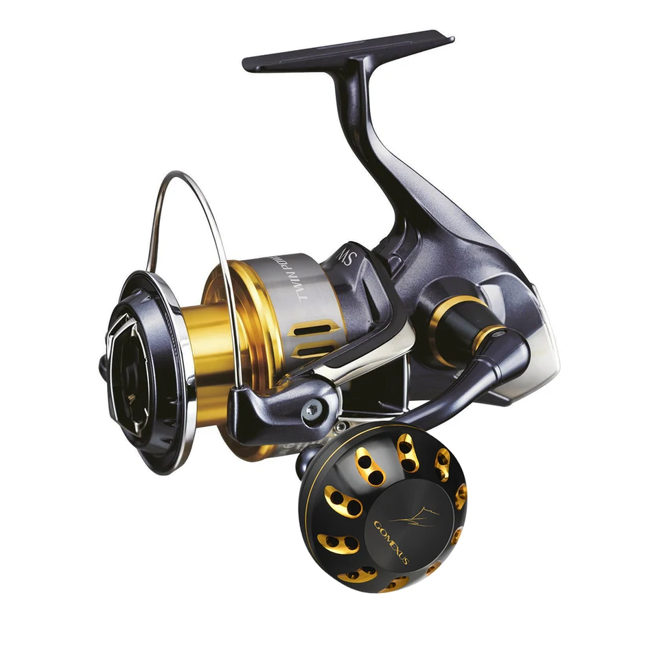 美品　SHIMANO STRADIC 4000MHG ゴメクサスハンドルノブ Gomexus パワーノブ 45 ミリメートルシマノサラゴサステラ SW ストラ