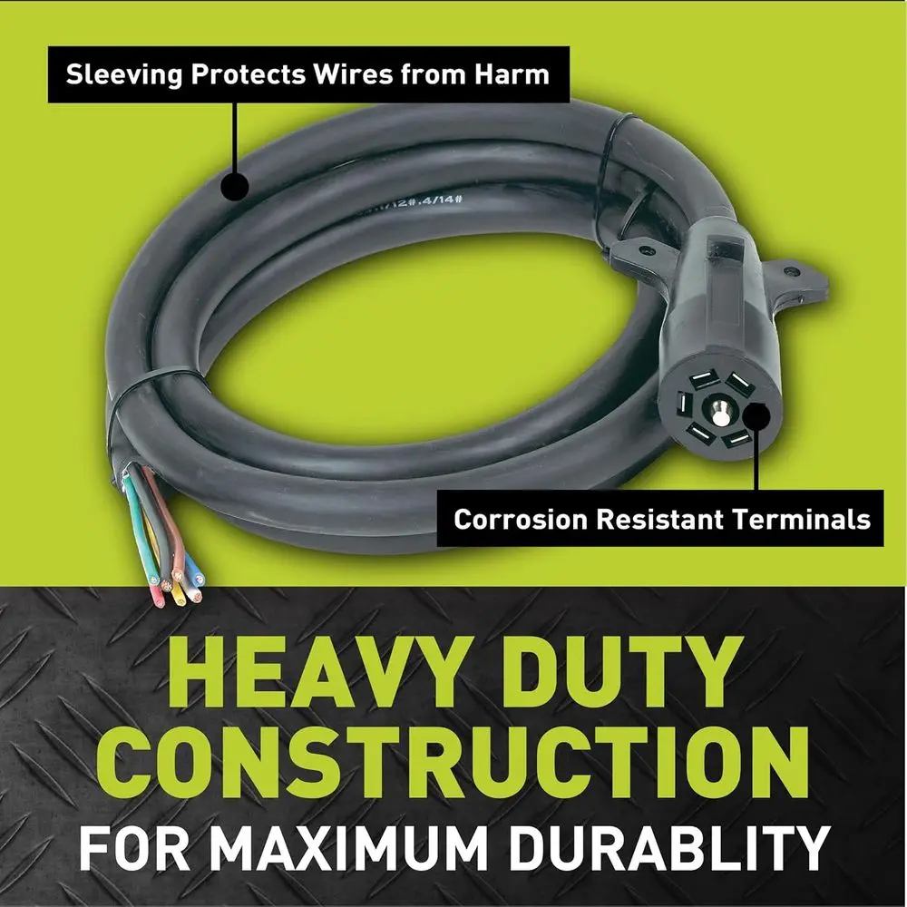 20246 كابل مقطورة مصبوب بشفرة RV مقاس 8 بوصة 7 #2