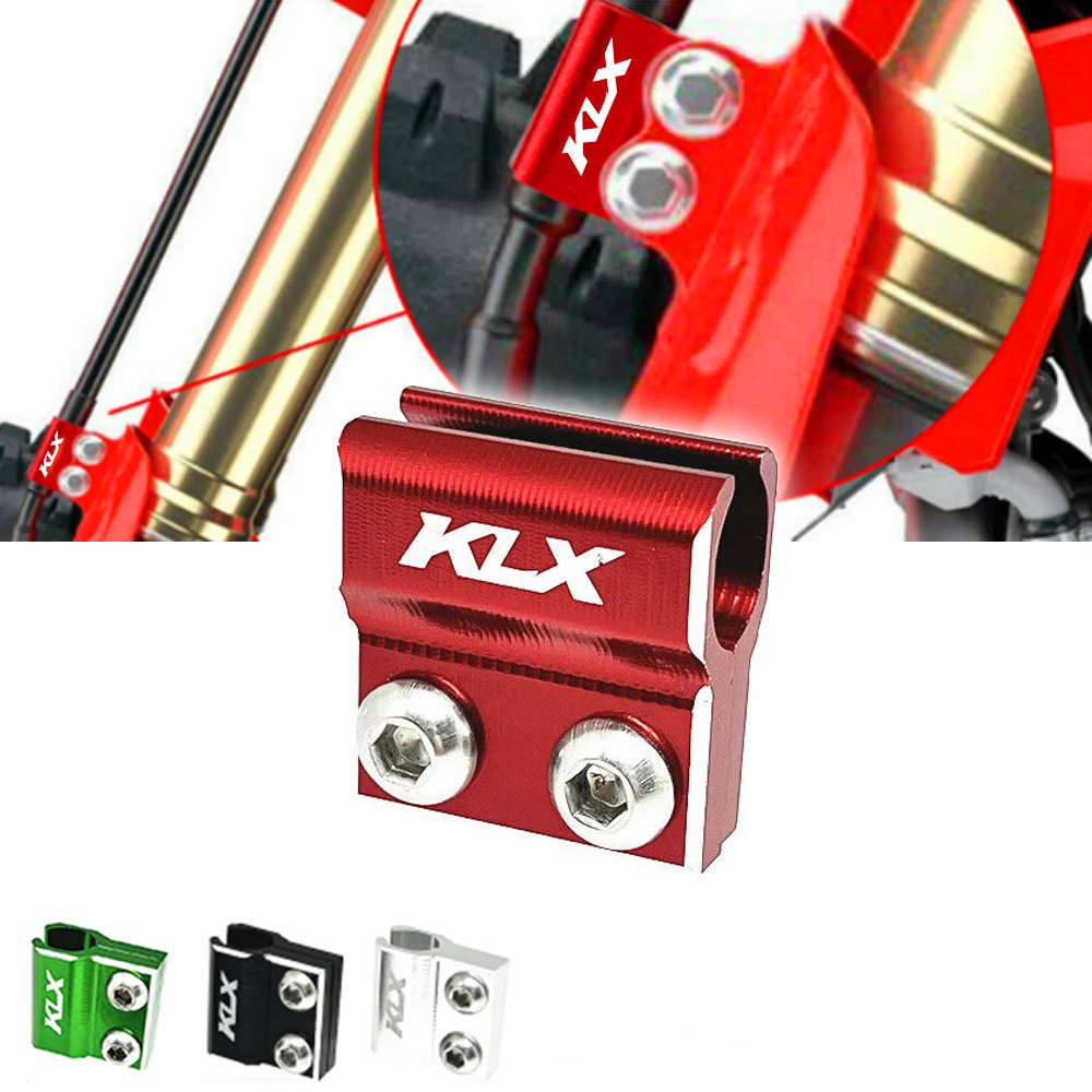 

Front Brake Hose Clamp For KAWASAKI KLX 150BF 450R KLX 125,D-TRACKER 125 Motorcycle Brake Cable Holder Line Guide Accessories