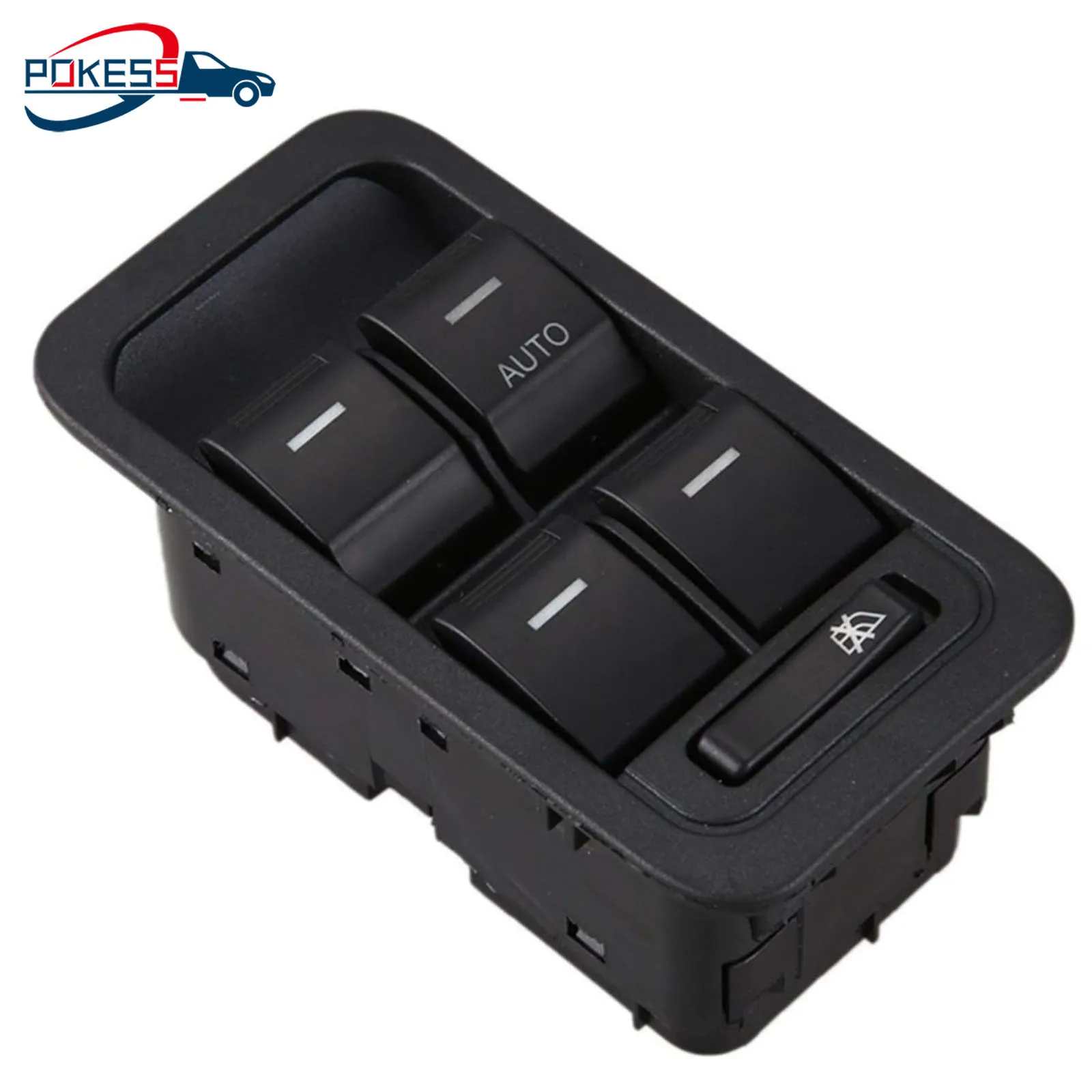 POKESS Power Window Switch For Ford Territory SX SY TX 12 Pin Car Accessories 9R7914A132AA