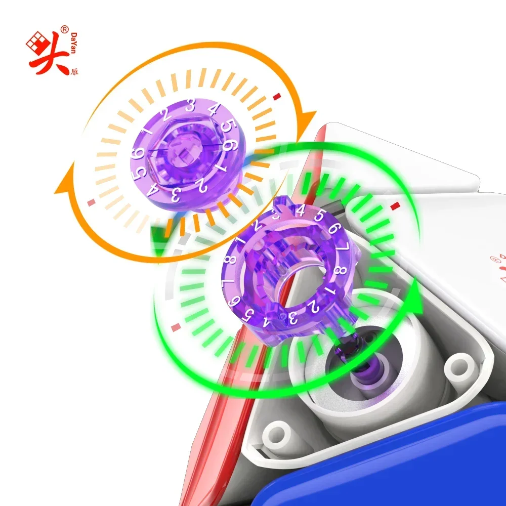 [MeowCube] 2025 DaYan Skewb V2M Kubus 3x3 Magische Kubus Maglev UV hands-on Speed Cube Educatief Speelgoed Puzzels Cubo Magico Fidget