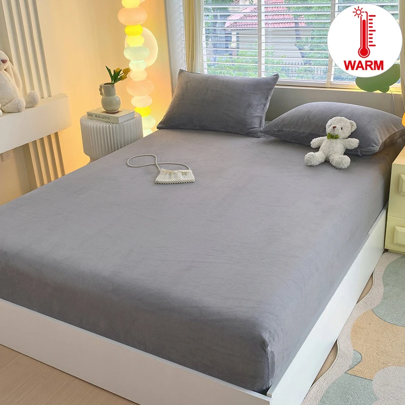 

Модный комфорт: мягкая и уютная фланелевая простыня, наматрасник — ультраплюш, вневременной стиль для современных спален