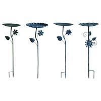 Bird Bath for Outside Versatile Decoration Feeding Station Easy to Install Birdbath Bowl for Outdoor Courtyard Yard Lawn Deck
