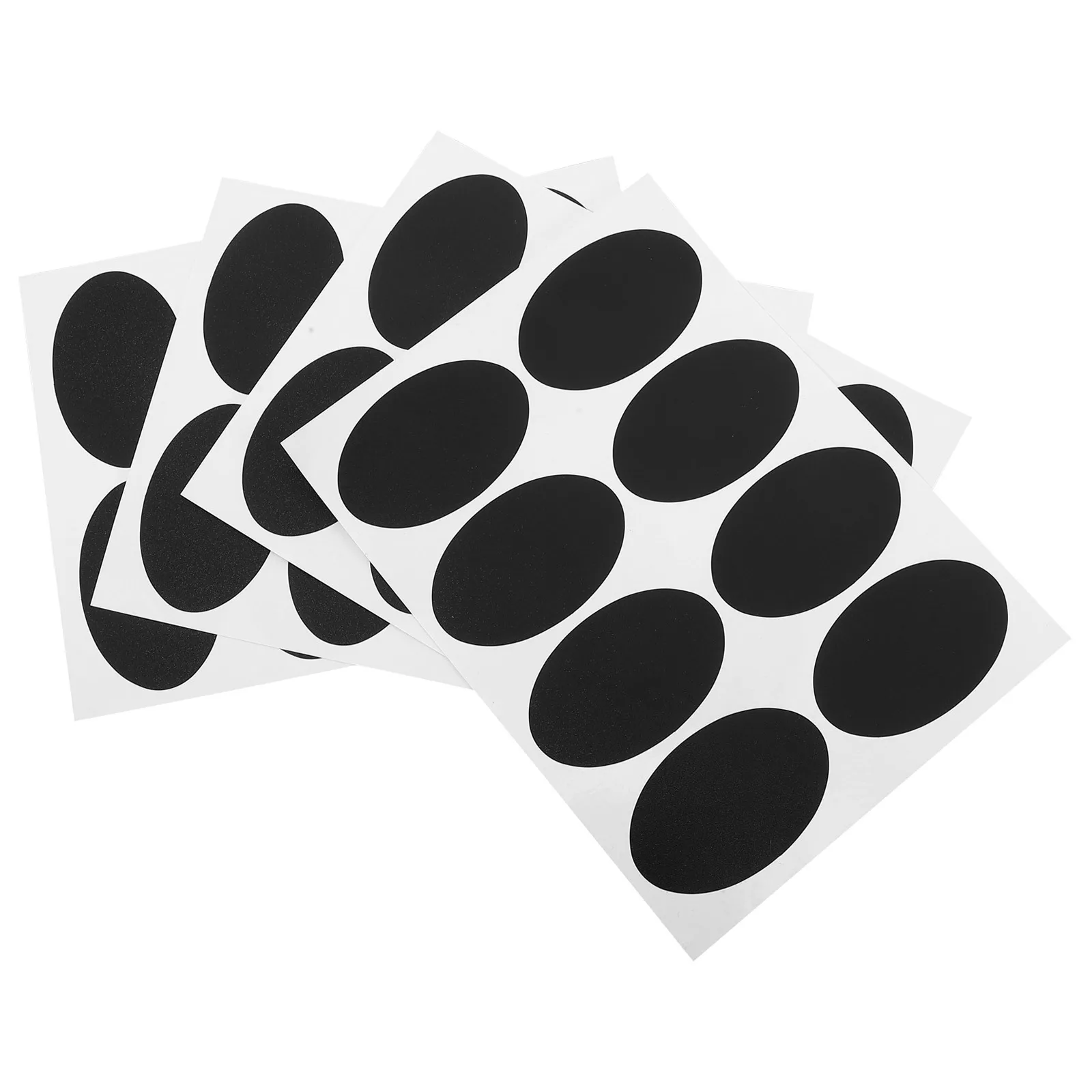 4 シート防水書き込み可能分類ステッカーラベル自己粘着名札デカールホームオフィス保管整理用