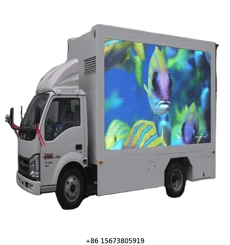 

Multi-Functional Van Outdoor Mobile Billboard LED AD Vehicle Display for Advertising Promotions Public Relations