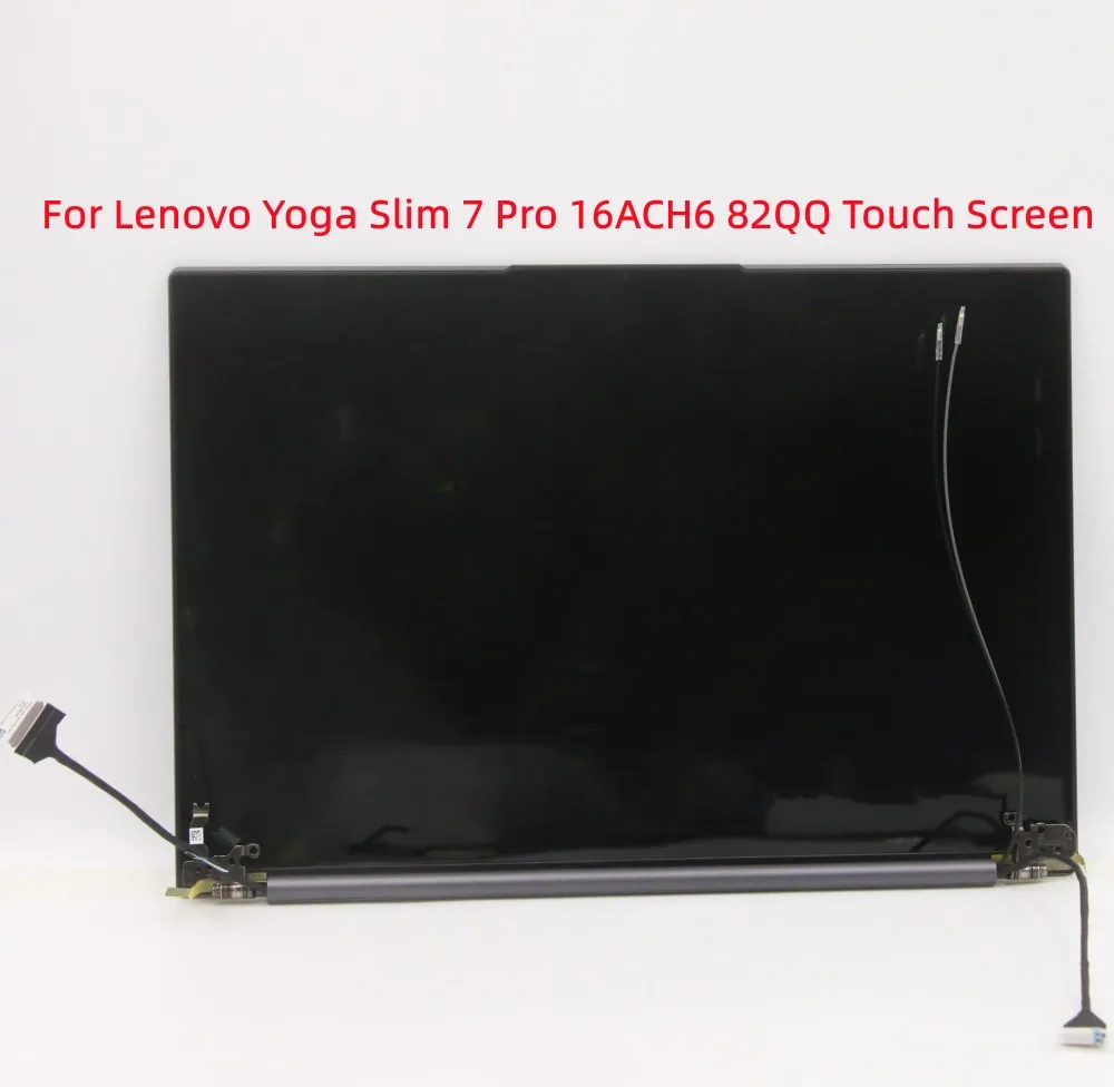 

Yoga Slim 7 Pro 16ACH6 82QQ 5D10S39732 MNG007DA1-4 NE160QDM-NY1 15.6 Inch Touch Screen LCD Display Assembly Digitizer