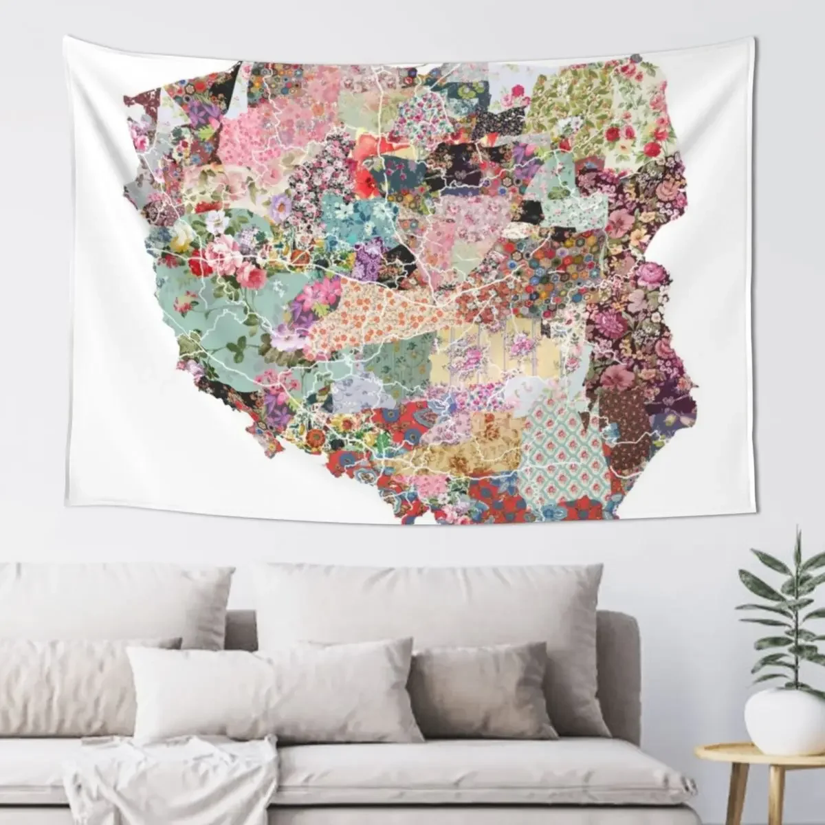 Tapiz de mapa de Polonia, decoración estética para habitación, revestimientos de paredes coreanos, decoración para el hogar