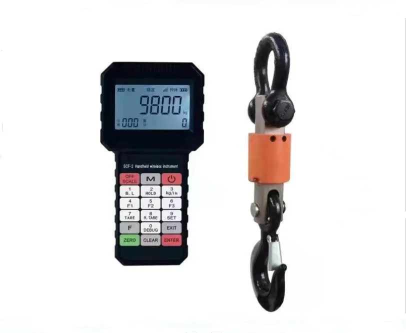 

OCS Series Hand-held Wireless Crane Scale Large Capacity Industrial Factory Crane Scale 2t 3t 5t 10t