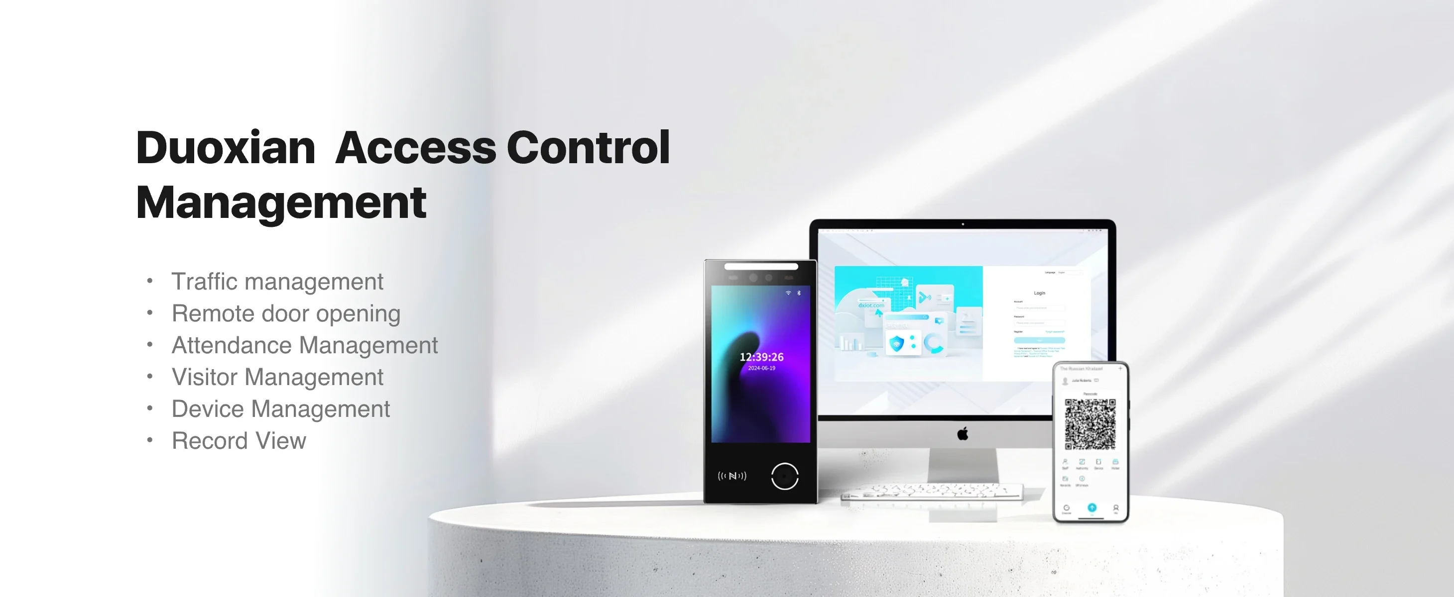 

Прожектор Feocey FCV4905 AI Система контроля доступа с распознаванием лиц Часы посещаемости Recognit Face Биометрический Интеллектуальный T