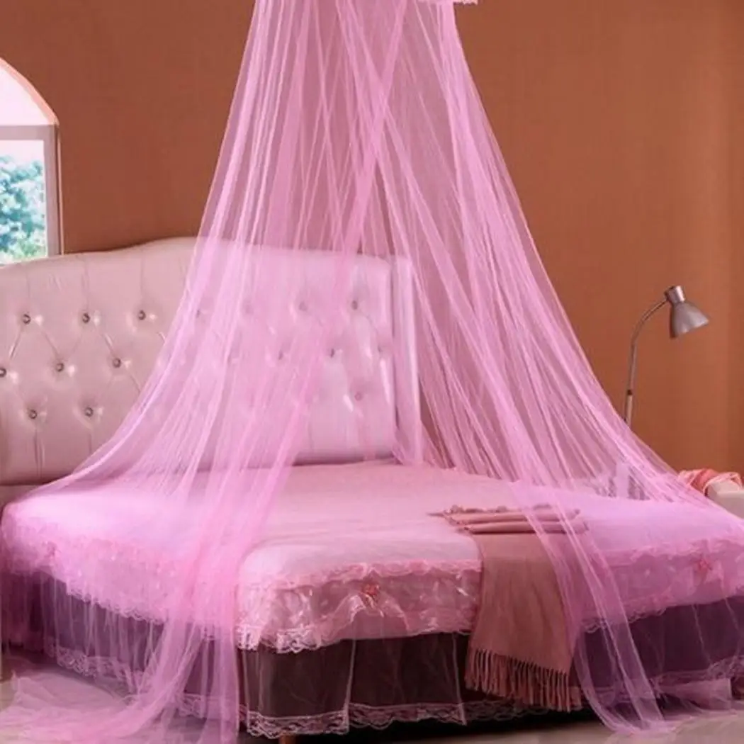 Dropshipping Elegant Canopy Mosquito Net For Double Bed Mosquito Repellent Tent Insect Reject Canopy Bed Curtain Bed Tent